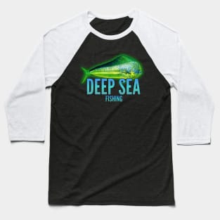 Deep sea fishing designs Baseball T-Shirt